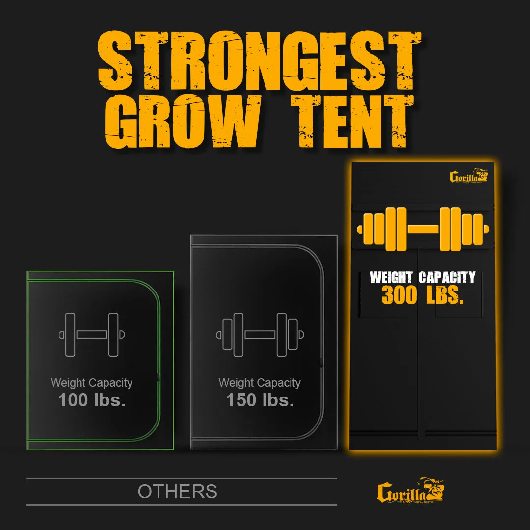 5x5 Grow Tent Kit Pro - Hydroponic with X2 V2