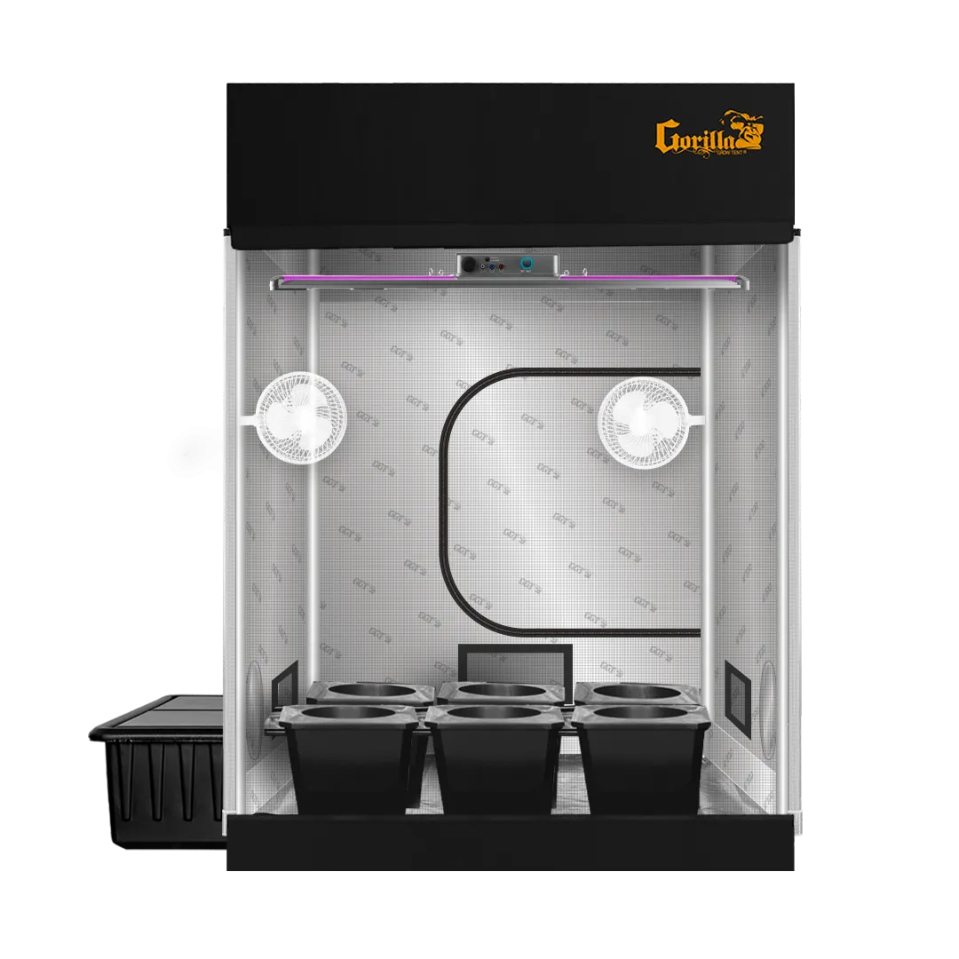 5x5 Grow Tent Kit Pro - Hydroponic with X2 V2