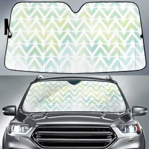 Abstract Pattern Background With Watercolor Texture Printed Car Sun Shades Cover Auto Windshield Coolspod