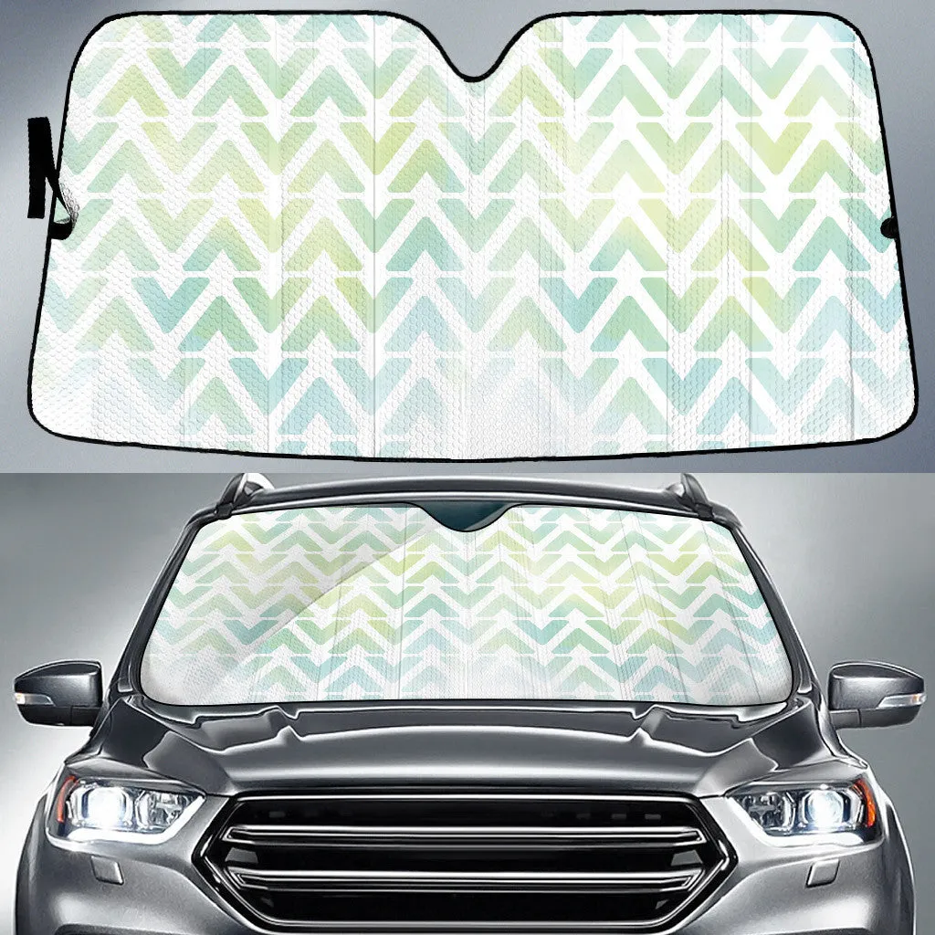 Abstract Pattern Background With Watercolor Texture Printed Car Sun Shades Cover Auto Windshield Coolspod