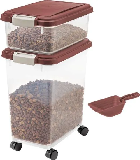 Airtight Pet Food Storage - 3 Piece Combo