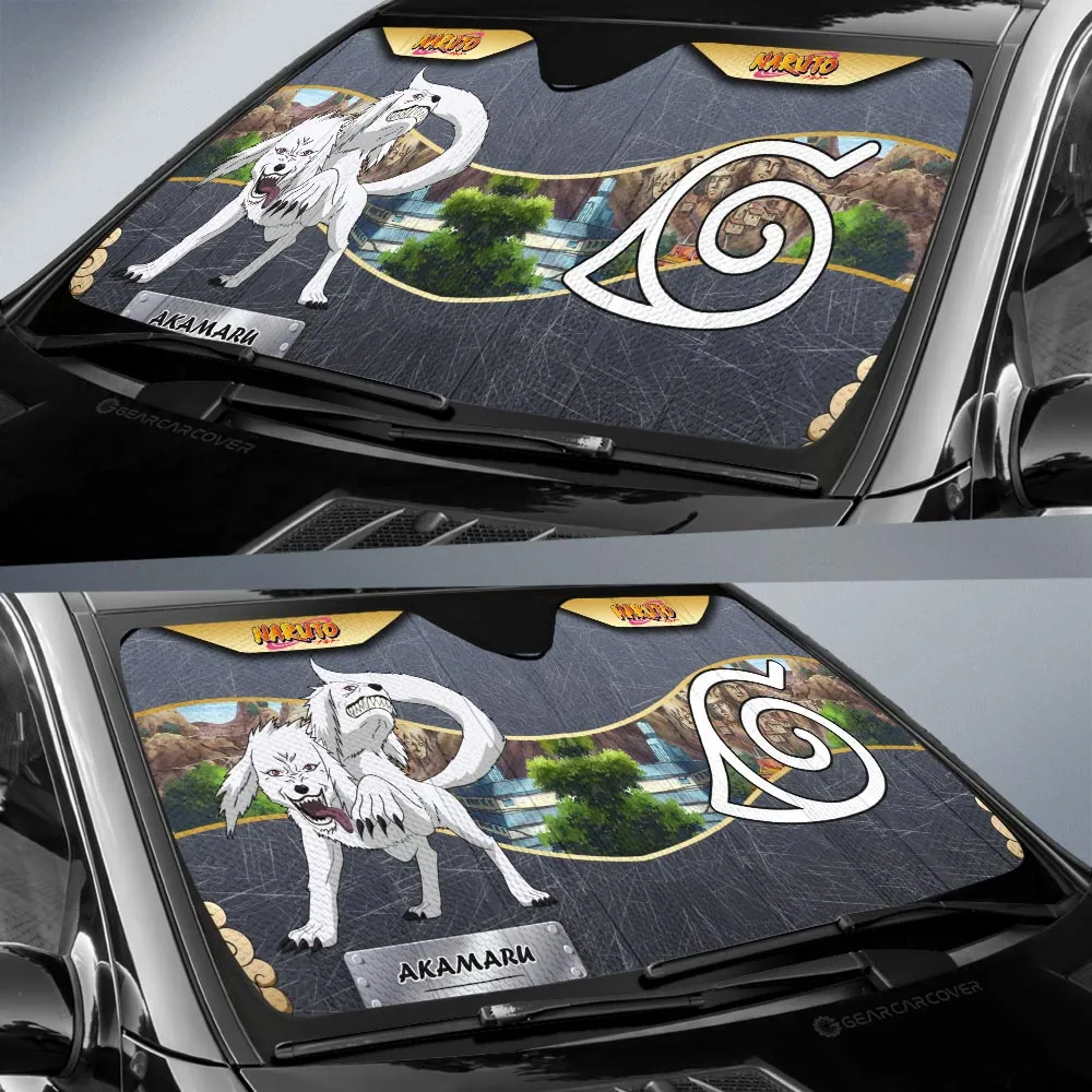 Akamaru Car Sunshade Custom Car Interior Accessories