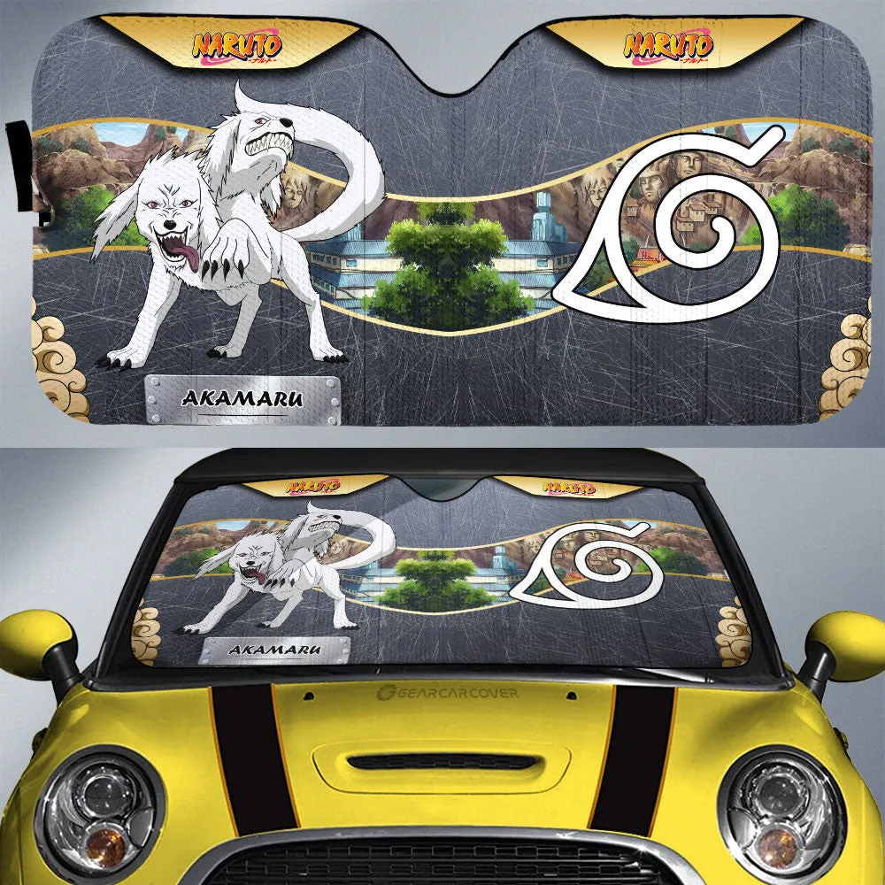 Akamaru Car Sunshade Custom Car Interior Accessories