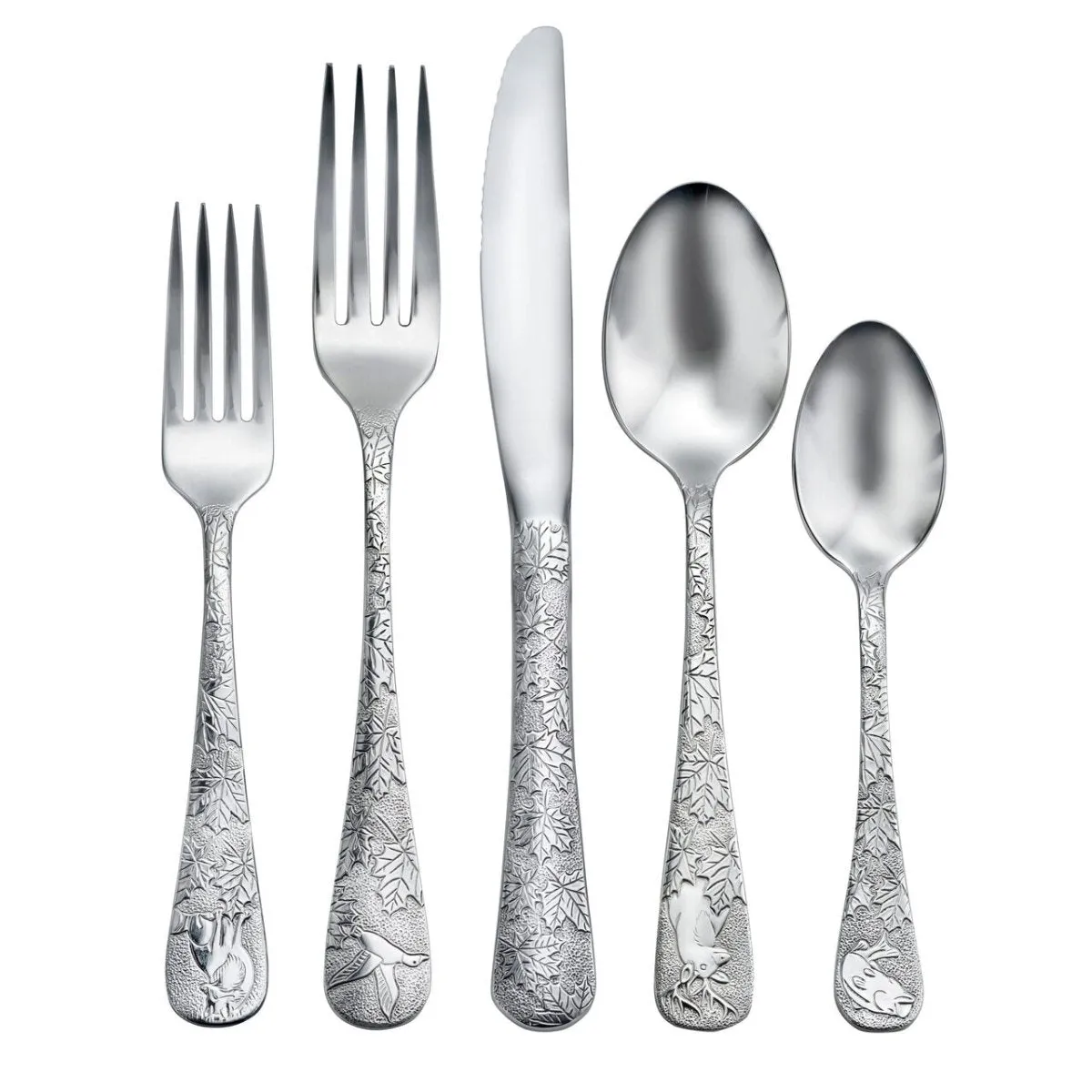 American Outdoors Stainless Steel Flatware Sets - 20, 40, 45, 60, 65 Pc.