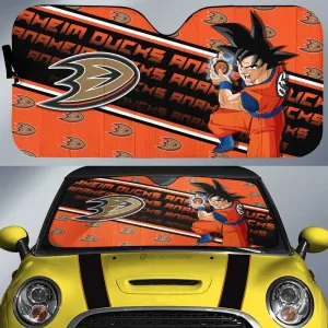 Anaheim Ducks Car Sunshade Custom Car Decorations For Fans