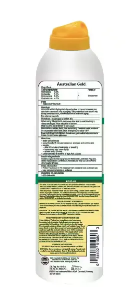 Australian Gold SPF 30 Continuous Spray Insect Repellant 5.6 oz.