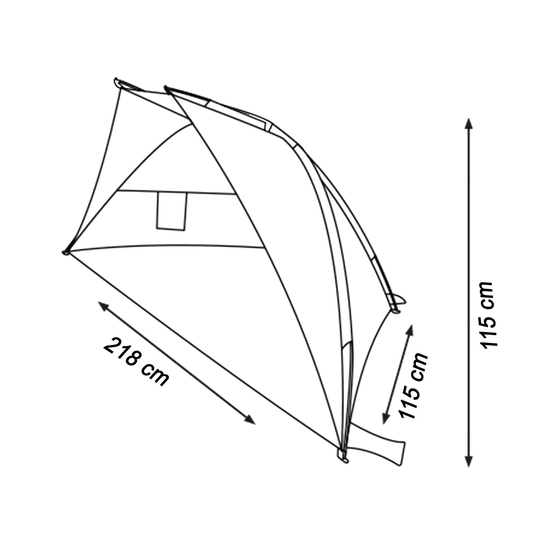 Beach Tent For Summer Holidays With UV Protection