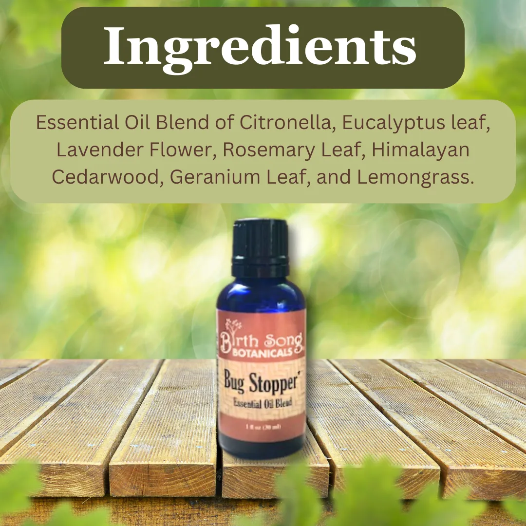 Bug Stopper Essential Oil All Natural Defense