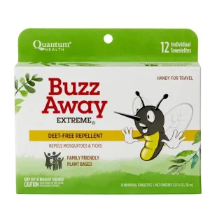 Buzz Away Extreme Towelettes