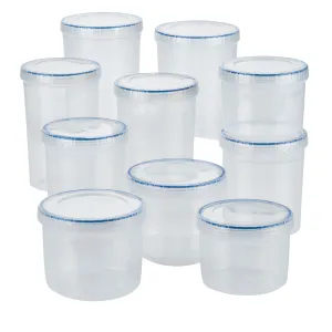 Easy Essentials Twist 20-Piece Food Storage Container Set