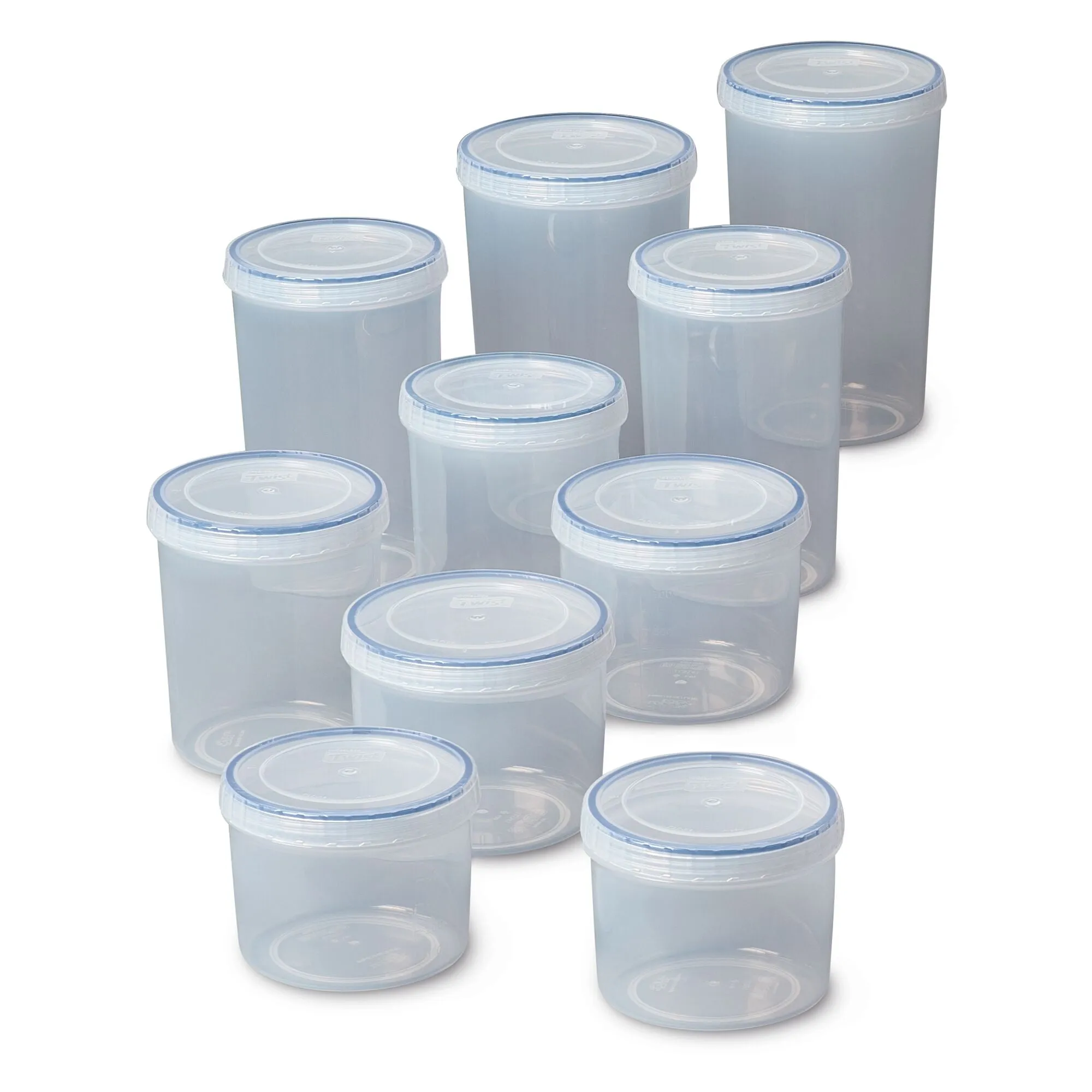 Easy Essentials Twist 20-Piece Food Storage Container Set