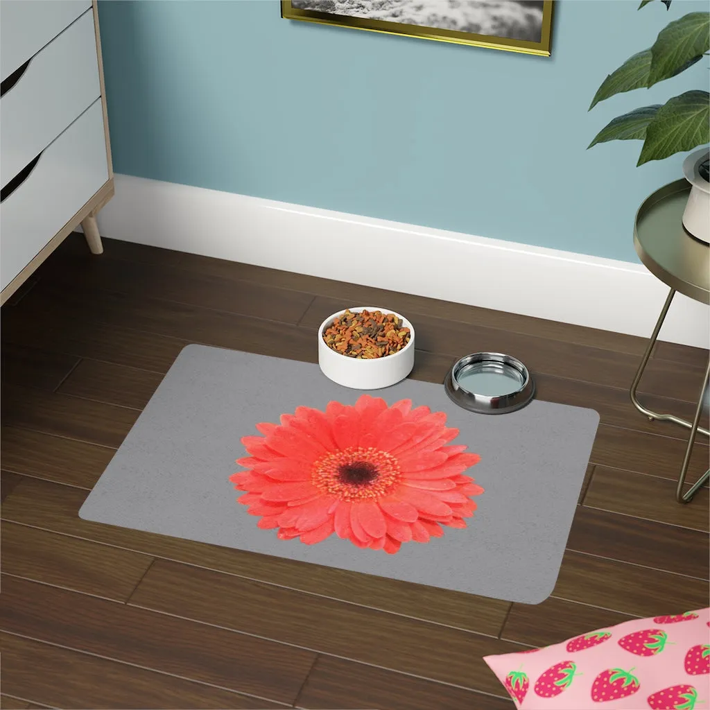 Floral "Gerber" Pet Food Mat (12x18)