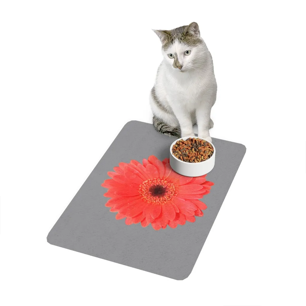 Floral "Gerber" Pet Food Mat (12x18)