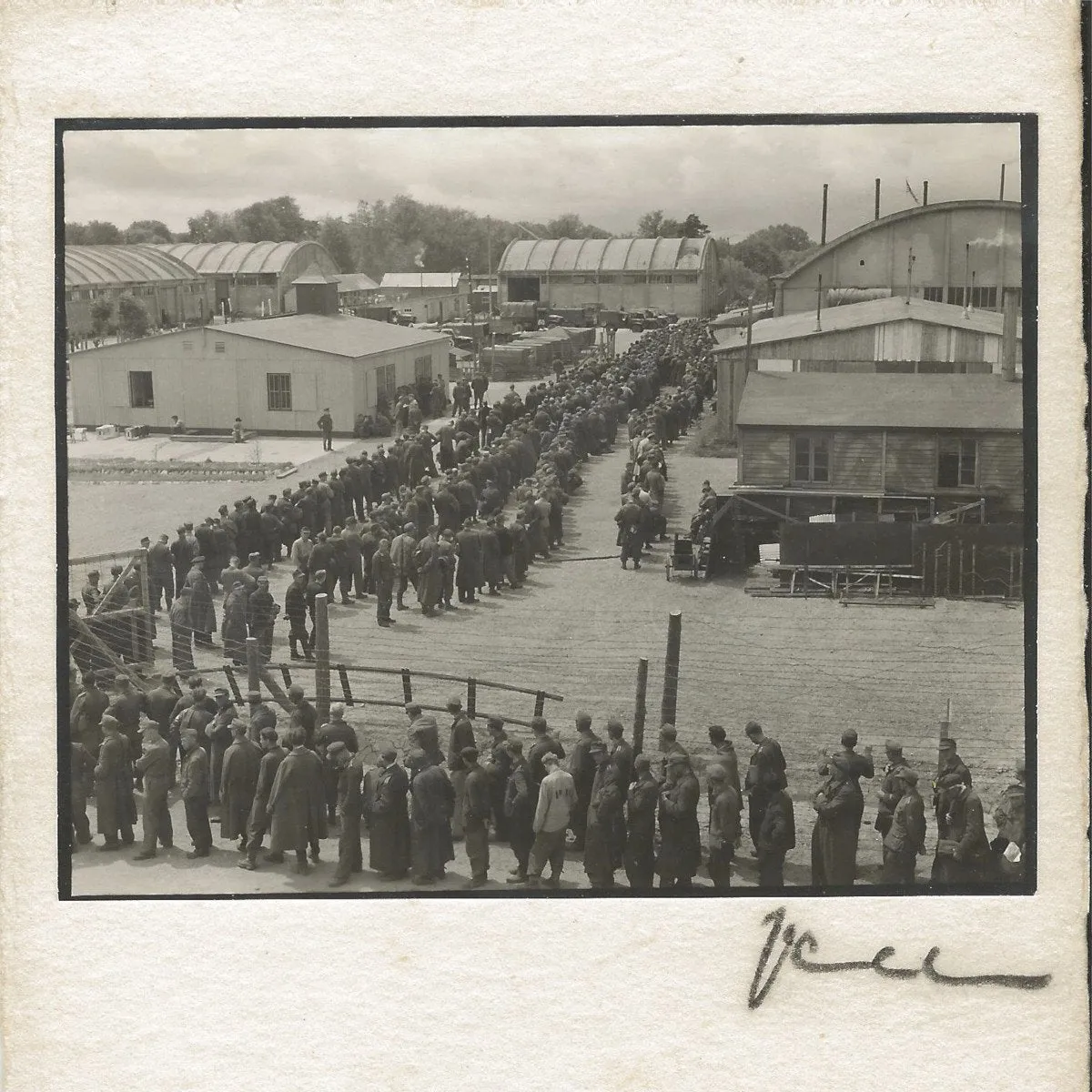 German WWII Stalag POW Hand Carved Keg and Period Photography by Named U.S. Officer