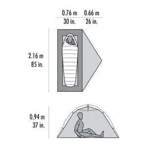 Hubba Hubba 1-Person Tent (V8)