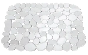 iDesign 12.3 in. L X 10.8 in. W Clear Plastic Sink Mat