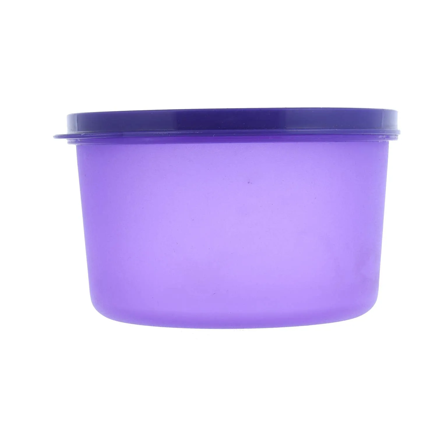 Kuber Industries Plastic 12 Pieces Kitchen Storage Spice Containers, Fridge Container, Food Utility Box, Food Storage Containers Jars 400 Ml (Purple) - CTLTC43871