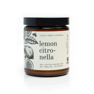 Lemon Centronella Candle