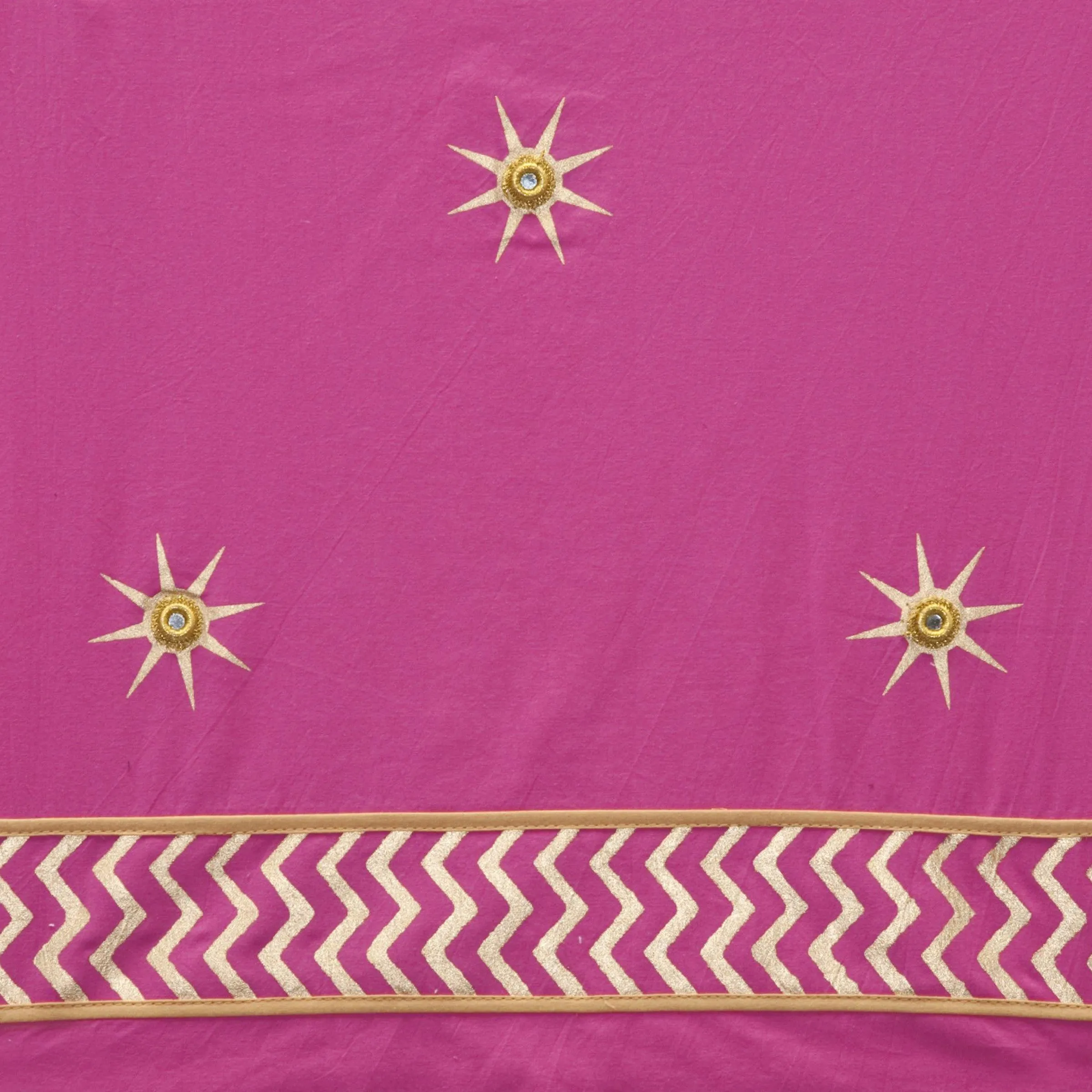 Maharaja Inner Canopy - Gold Star - Rani PInk