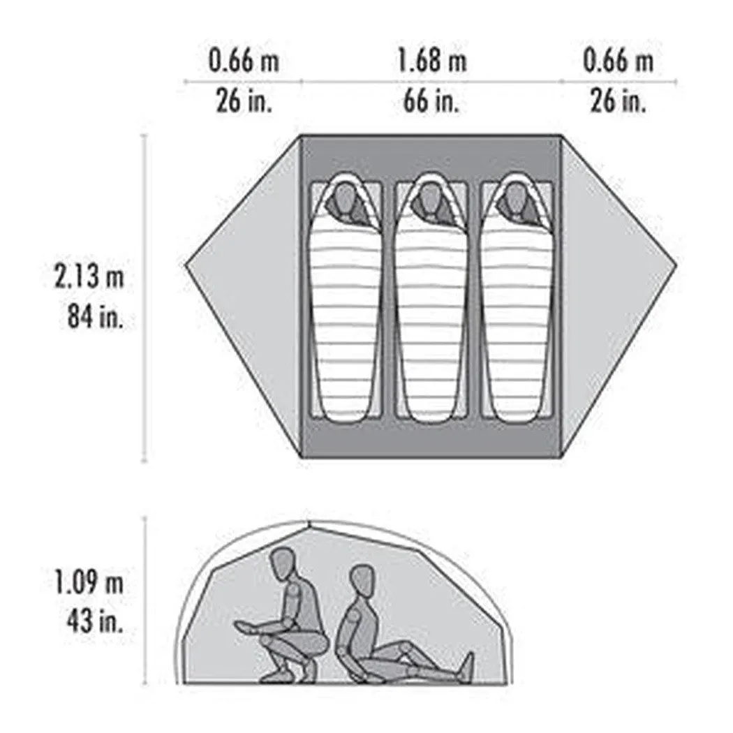 MSR FreeLite 3 Tent V3