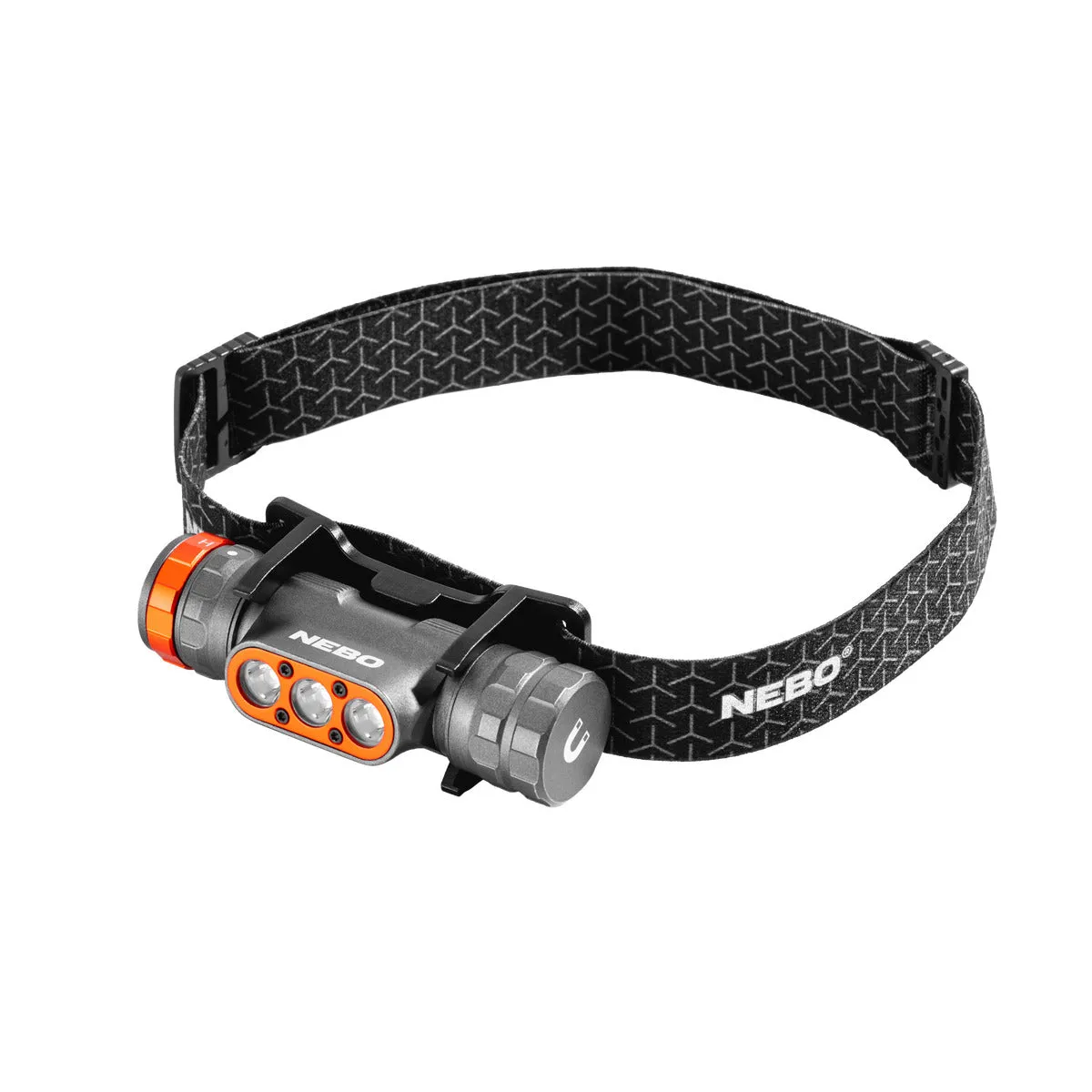 Nebo Transcend 1500 Rechargeable Headlamp Brightest Led Headlamp with 1,500 Lumen Turbo Mode