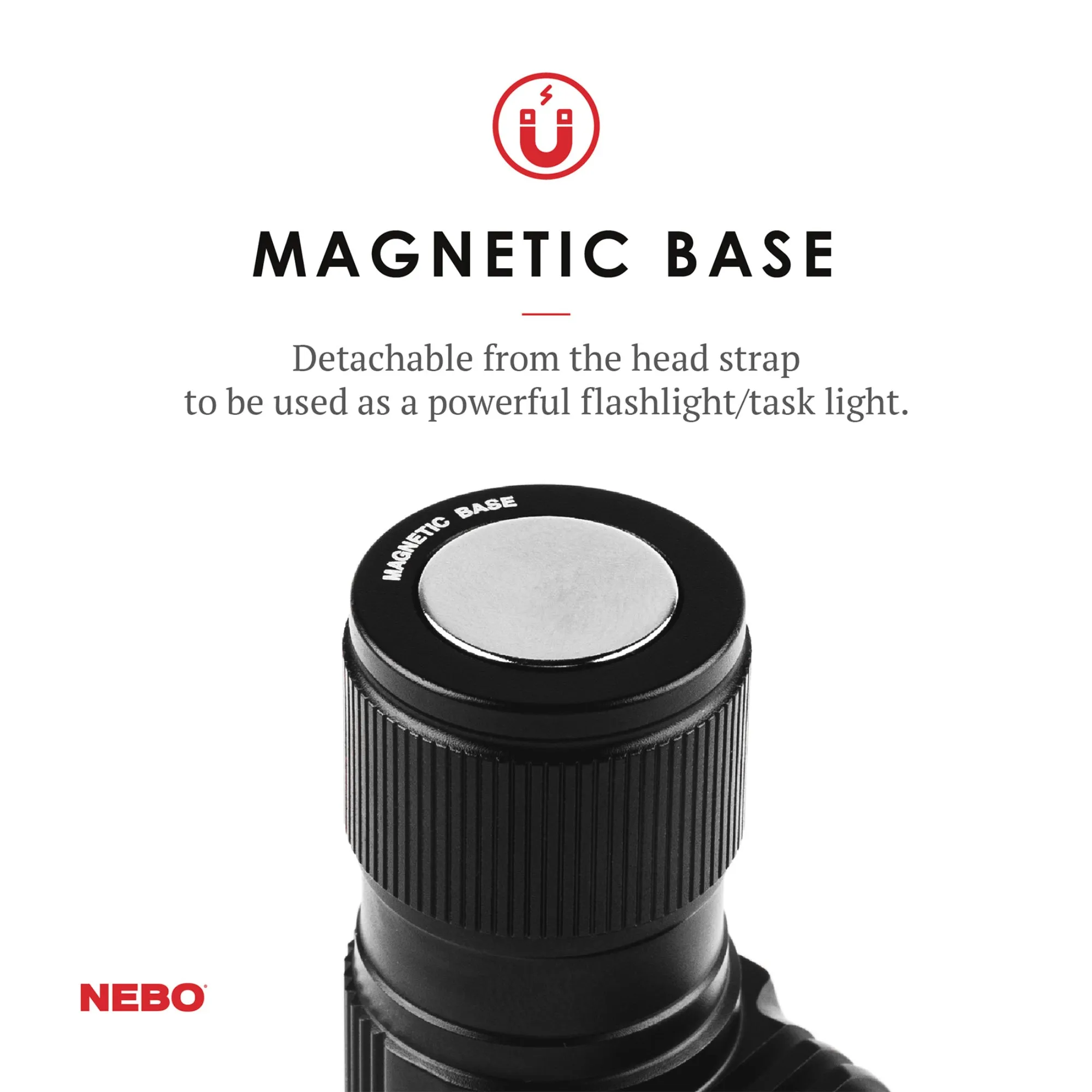 Nebo Transcend Headlamp Flashlight 1000 Lumen USB Rechargeable Headlight