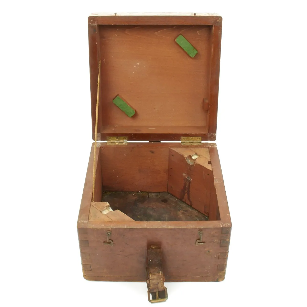 Original Japanese WWII Imperial  Navy Type 90 Magnetic Ship Compass in Transit Chest dated 1941