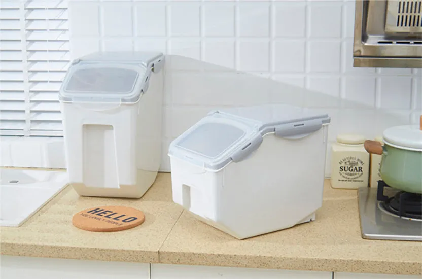 Pet Food Sealed Storage Tank Box-L