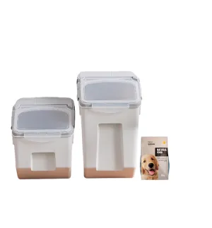 Pet Food Sealed Storage Tank Box-M