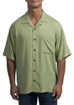 Port Authority Signature - Palm Tree Jacquard Camp Shirt.  S532