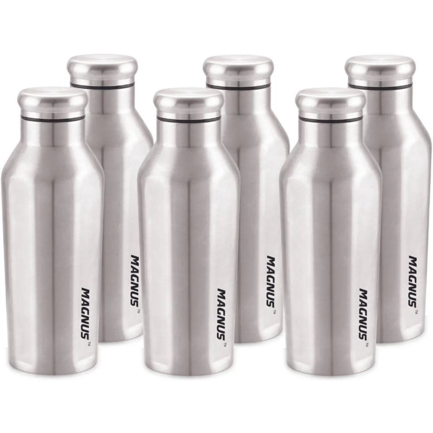 Sporty Single Wall Stainless Steel Bottle for Men & Women (BPA Free, Leakproof)