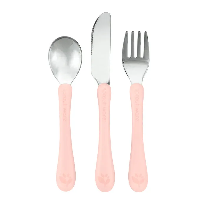 Stainless Steel and Sprout Ware® Kids’ Cutlery