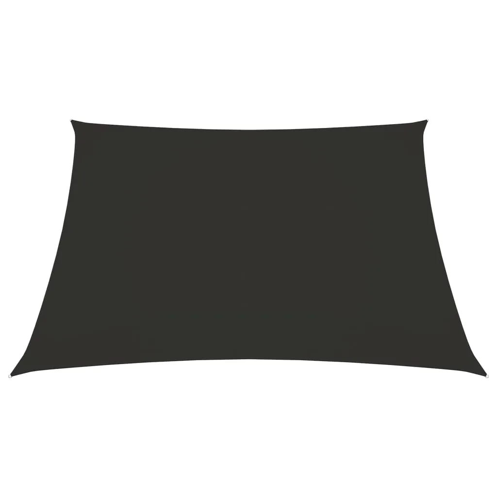 Sunshade Sail Oxford Fabric Rectangular 2x2.5 m Anthracite