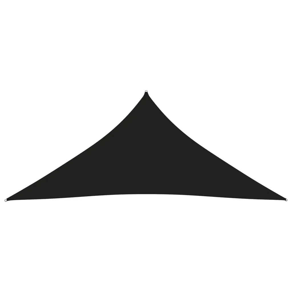 Sunshade Sail Oxford Fabric Triangular 4x5x5 m Black