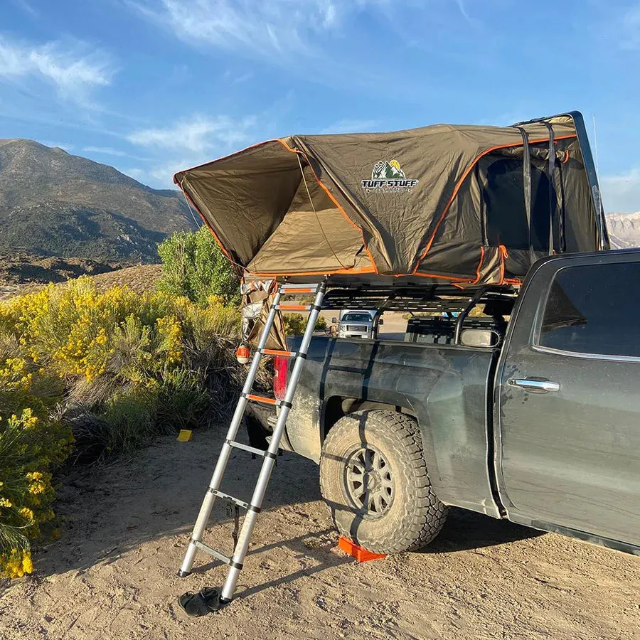 Tuff Stuff ALPHA II Hard Top Side Open Roof Top Tent 2 Person