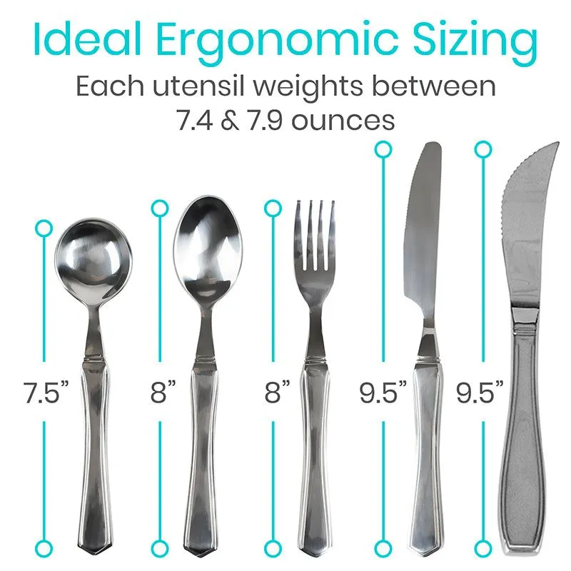 Weighted Utensil Set