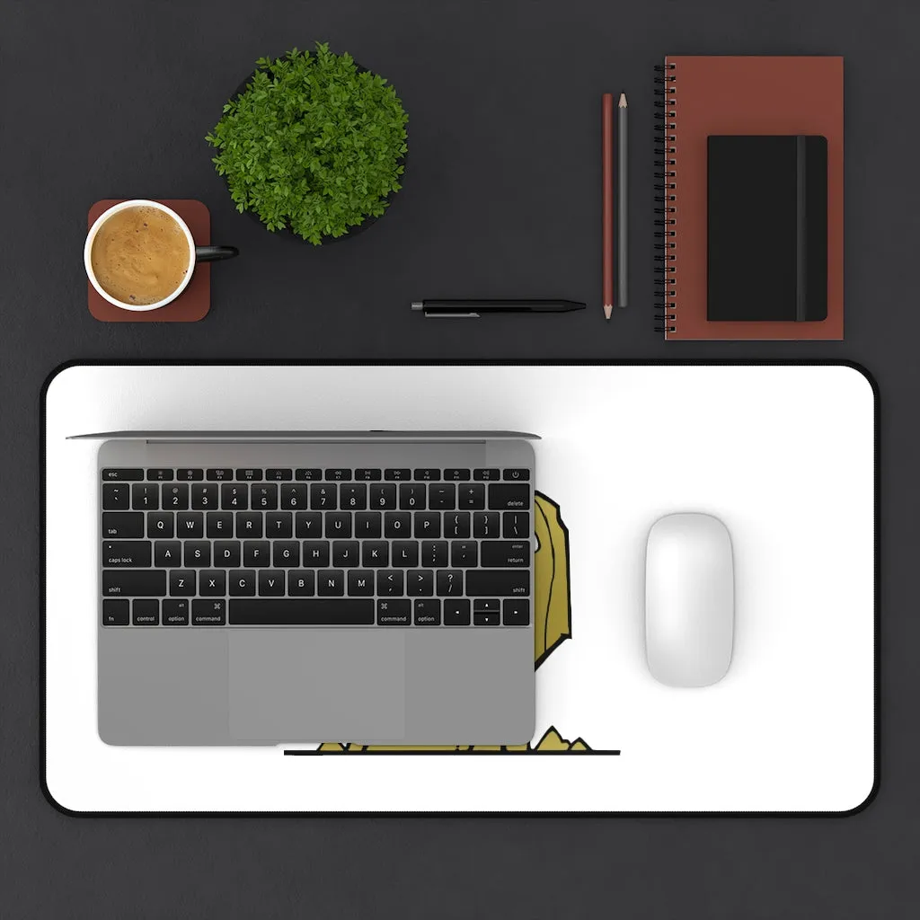 Yellow Rock Desk Mat